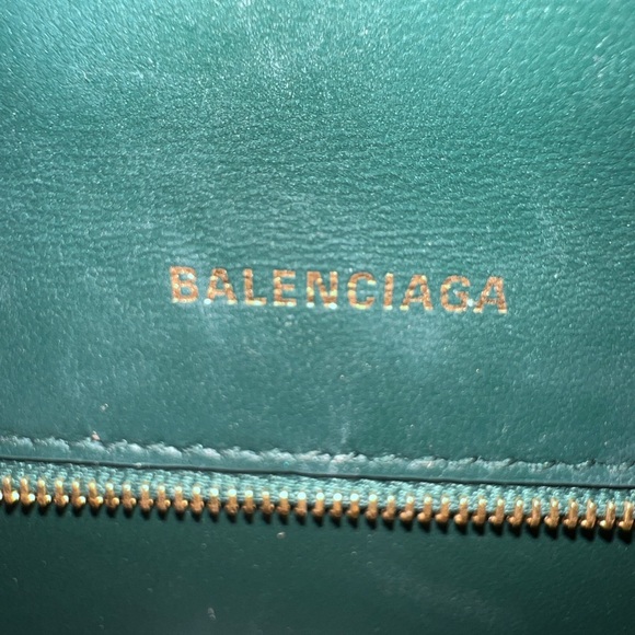 Green Balenciaga hourglass bag size S - Picture 3 of 5